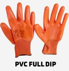 Coated Gloves – PVC Full Dip