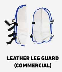 Commercial Heavy Split Leather Welding Leg Guards