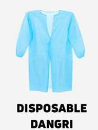 Disposable Non-Woven Full Body Protective Coverall