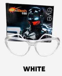 Sundeech 100 Clear Anti-Scratch Safety Eyewear