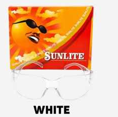 Sunlite Frameless Panoramic Clear Safety Spectacles