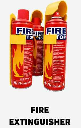 Fire Stop Mini Aerosol Fire Extinguisher Spray Can