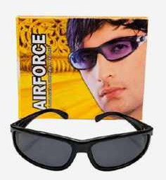 Airforce Streamlined Wraparound Dark Tint Safety Goggles