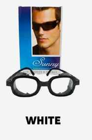 Sunny Original Round Clear Safety Goggles with Side Shields
