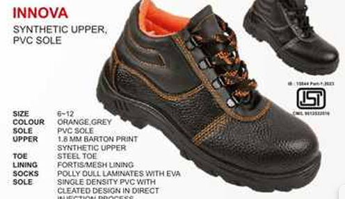Innova High Ankle Synthetic Upper PVC Sole Safety Boots