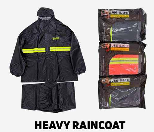 Jee Safe Heavy Reflective Industrial Raincoat Suit