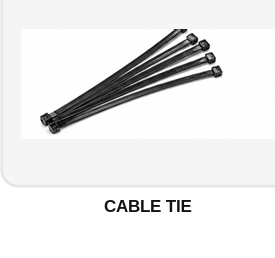 Self-Locking Heavy Duty UV Resistant Black Nylon Cable Ties