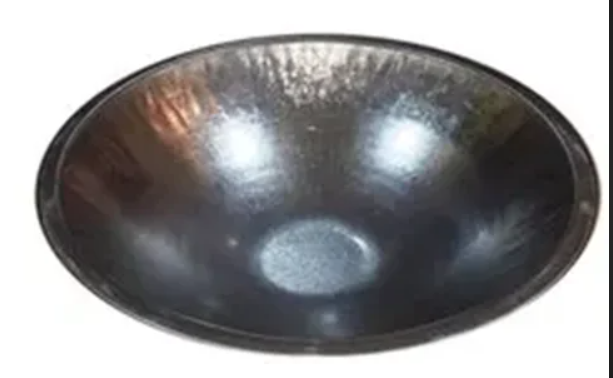 Heavy Forged Carbon Iron Construction Mortar Pan / Gamela