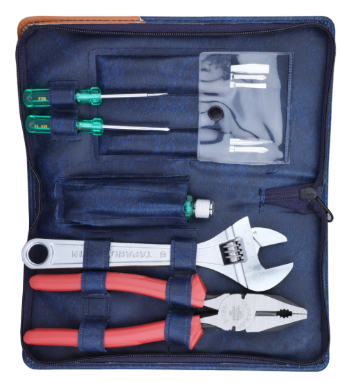 Taparia Universal Tool Kit Set in Heavy Duty Zipper Storage Pouch