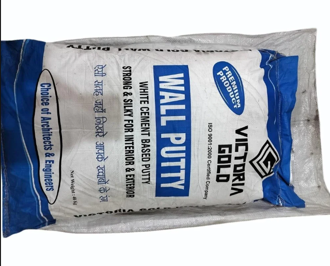 Victoria Gold White Cement Based Polymer Modified Wall Putty (40 Kg Bag)