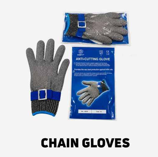 Chain Gloves (Anti-Cutting Stainless Mesh)