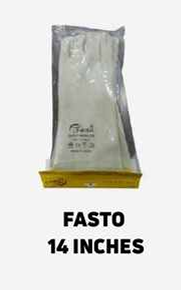 Fasto 14 Inches Heavy Heat Welding Leather Gloves