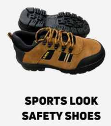 Sports Look Nubuck Leather Safety Shoes (Wheat Tan)