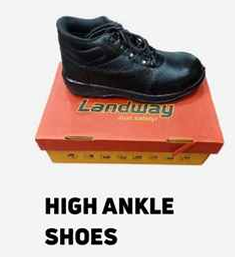 Landway High Ankle Leather Safety Shoes