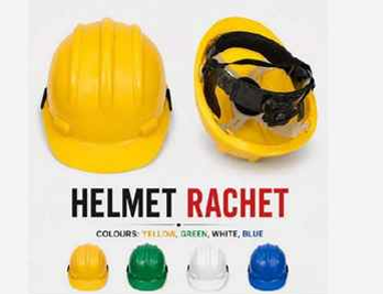 Adjustable Ratchet Suspension Safety Helmet
