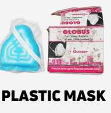 Globus Plastic Dust Respirator with Filter