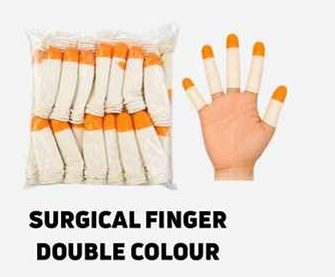 Double Colour Tip Protective Finger Cots